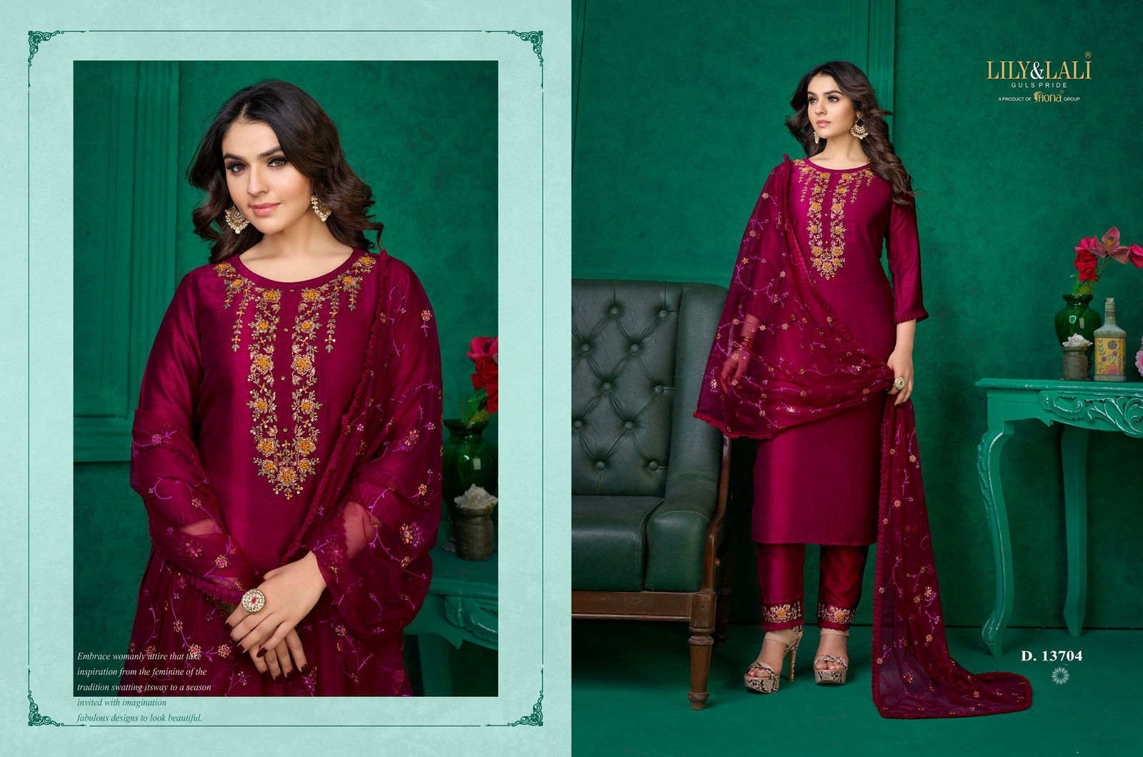 MARIA 9 Vol 3 By Lily And Lali Readymade Suits Catalog